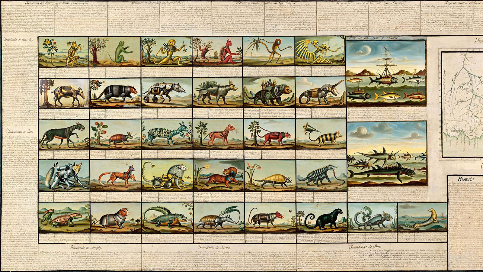 Painting of the Cyborg, Magical and Geological History of the Non-King of Peru