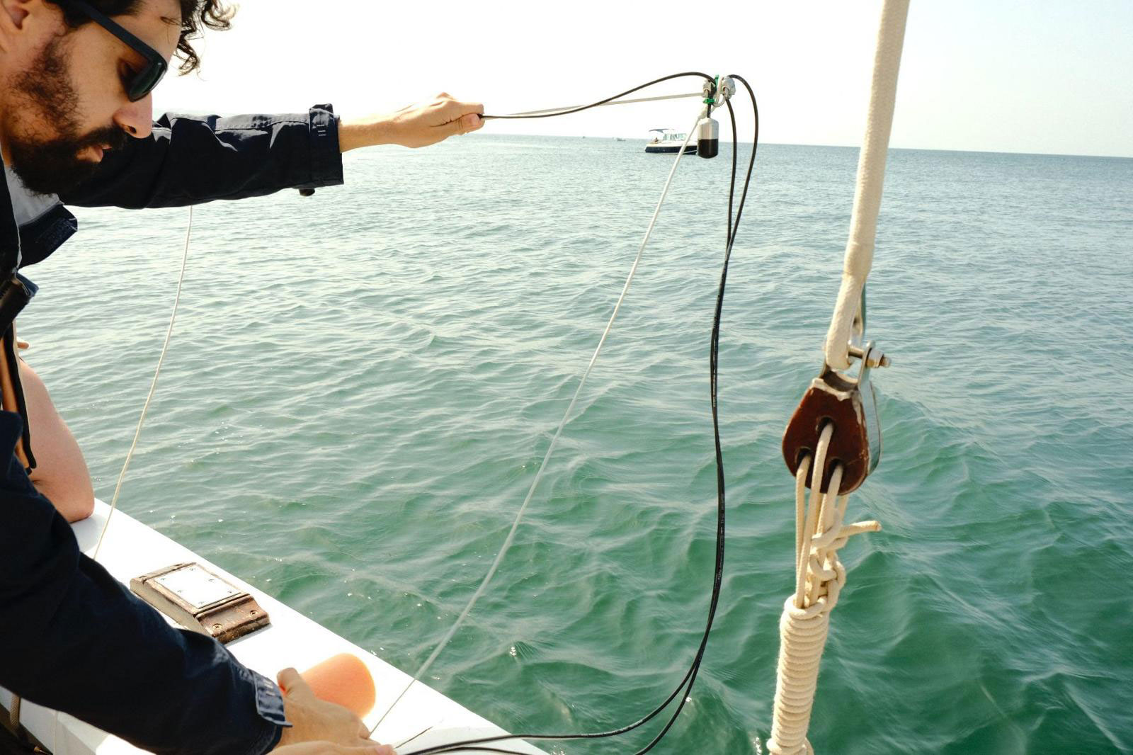 Sessões de audição subaquática